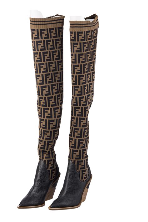 fendi over the knee boots.